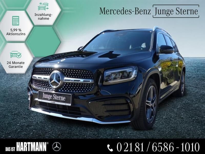 Schwarz Gebraucht 2024 Mercedes GLB180 AMG SUV | 41.490 € (Teuer) - Bild 1/4