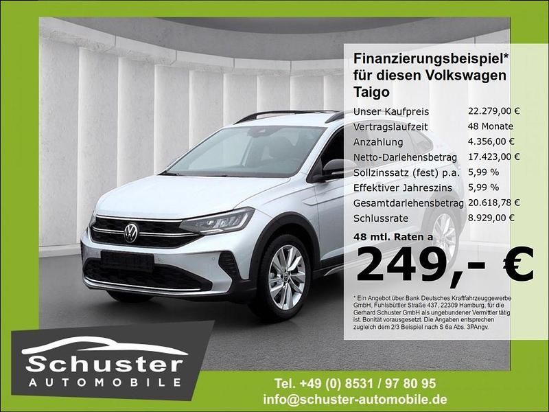 Gebraucht VW Taigo Goal 116 PS (85 kW) 2025 Silber SUV