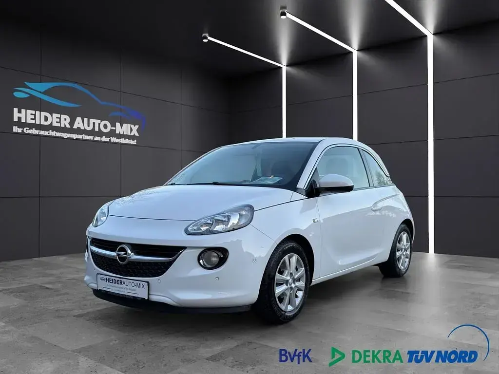 Gebraucht Opel Adam 87 PS (63 kW) 2018 Weiß Kleinwagen