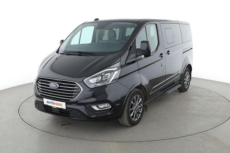 Schwarz Gebraucht 2022 Ford Tourneo Custom Titanium X Van | 38.580 € (Etwas zu teuer) - Bild 1/3