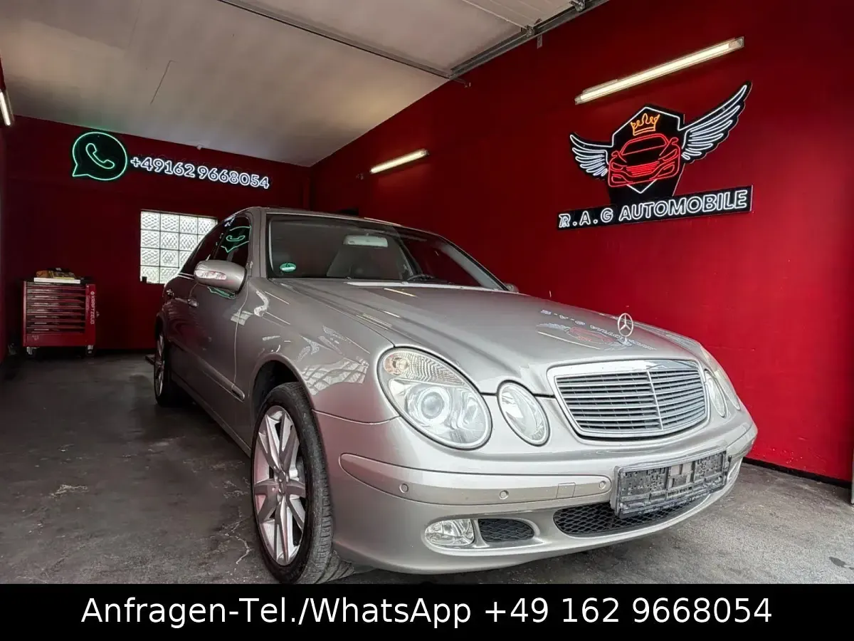Second-hand Mercedes E200 163 CP (119 kW) 2003 Argintiu Berlinǎ