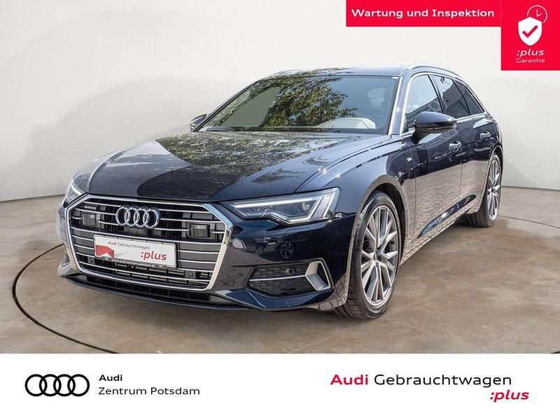 Firmamentblau metallic Gebraucht 2023 Audi A6 Sport Kombi | 54.490 € - Bild 1/3