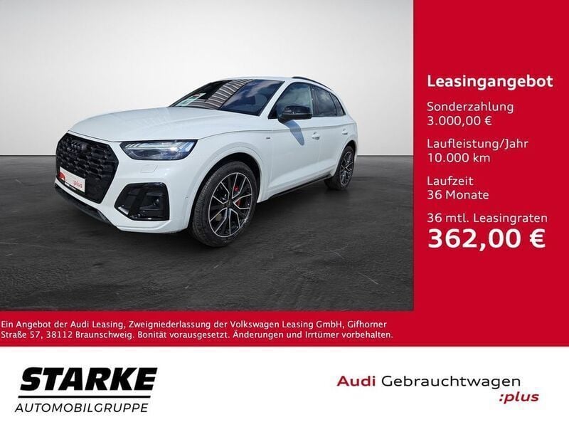 Gletscherweiß metallic Gebraucht 2024 Audi Q5 Ambiente SUV | 49.950 € (Fairer Preis) - Bild 1/4