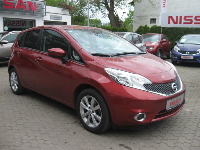 Gebraucht Nissan Note S 98 PS (72 kW) 2014 Rot metallic Van / Kleinbus