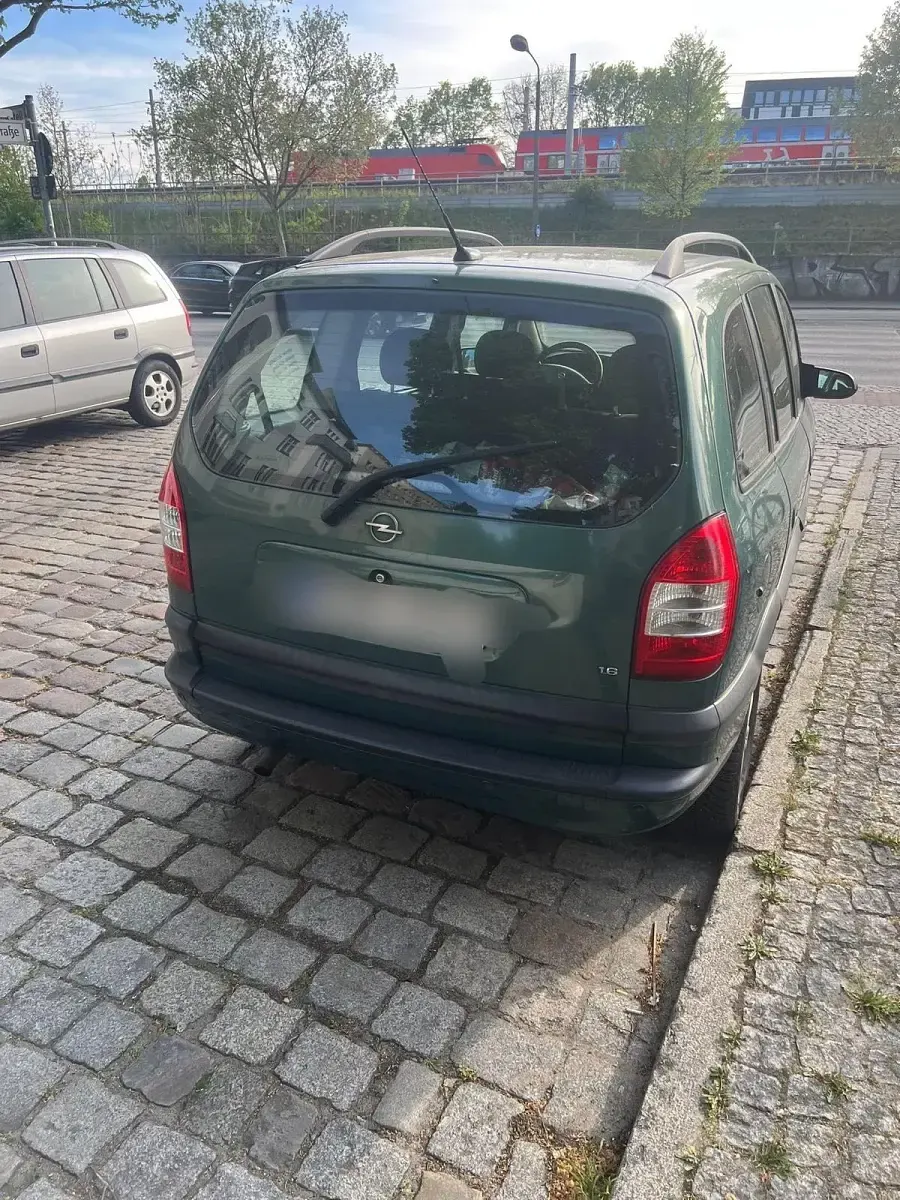 Occasion Opel Zafira 97 ch (71 kW) 2003 Vert Monospace