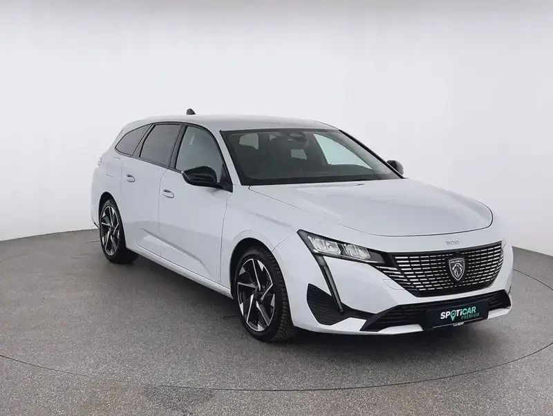 Gebraucht Peugeot 308 Allure 131 PS (96 kW) 2023 Weiss/typ aussenverkleidung metalliclac (metallic) Kombi