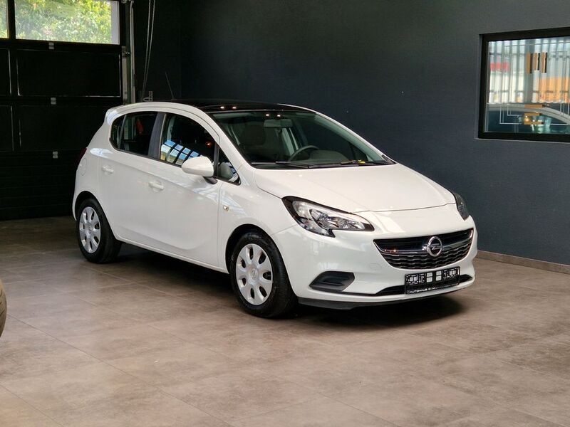 Weiß Gebraucht 2016 Opel Corsa Edition Kleinwagen | 10.999 € (Fairer Preis) - Bild 1/2