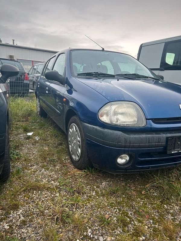 Gebraucht Renault Clio II 1999 Blau Kleinwagen