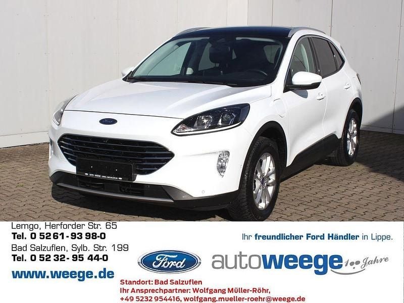 Weiß Gebraucht 2021 Ford Kuga Titanium SUV | 23.290 € (Fairer Preis) - Bild 1/4