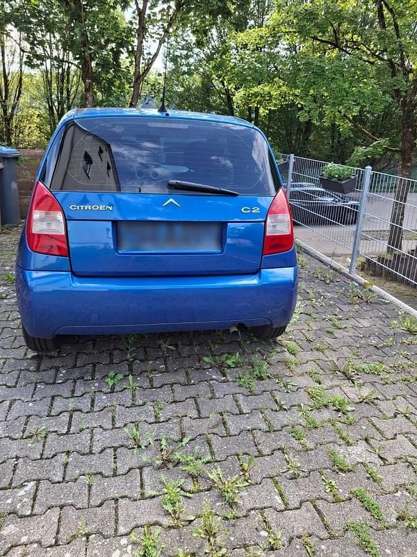 Gebraucht Citroën C2 60 PS (44 kW) 2007 Blau Kleinwagen