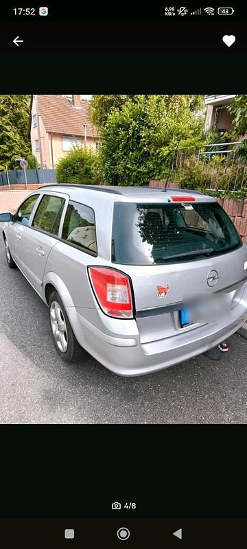 Gebraucht Opel Astra 110 PS (80 kW) 2008 Silber Kombi