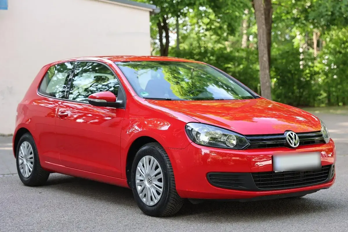 Brugt VW Golf VI 80 HK (58 kW) 2009 Rød Hatchback