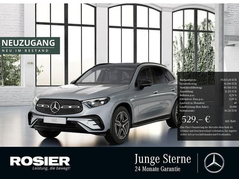 Silber Gebraucht 2025 Mercedes GLC300e Premium Plus SUV | 68.624 € (Fairer Preis) - Bild 1/4