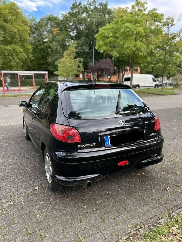 Gebraucht Peugeot 206 68 PS (50 kW) 2009 Schwarz Limousine