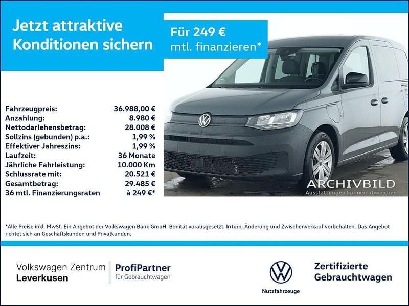 Gebraucht VW Caddy Basis 150 PS (110 kW) 2025 Grau Van / Kleinbus