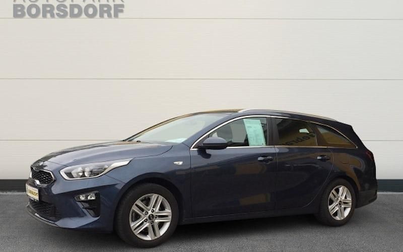 Blau Gebraucht 2020 Kia Ceed Sportswagon Vision Kombi | 14.480 € (Fairer Preis) - Bild 1/4
