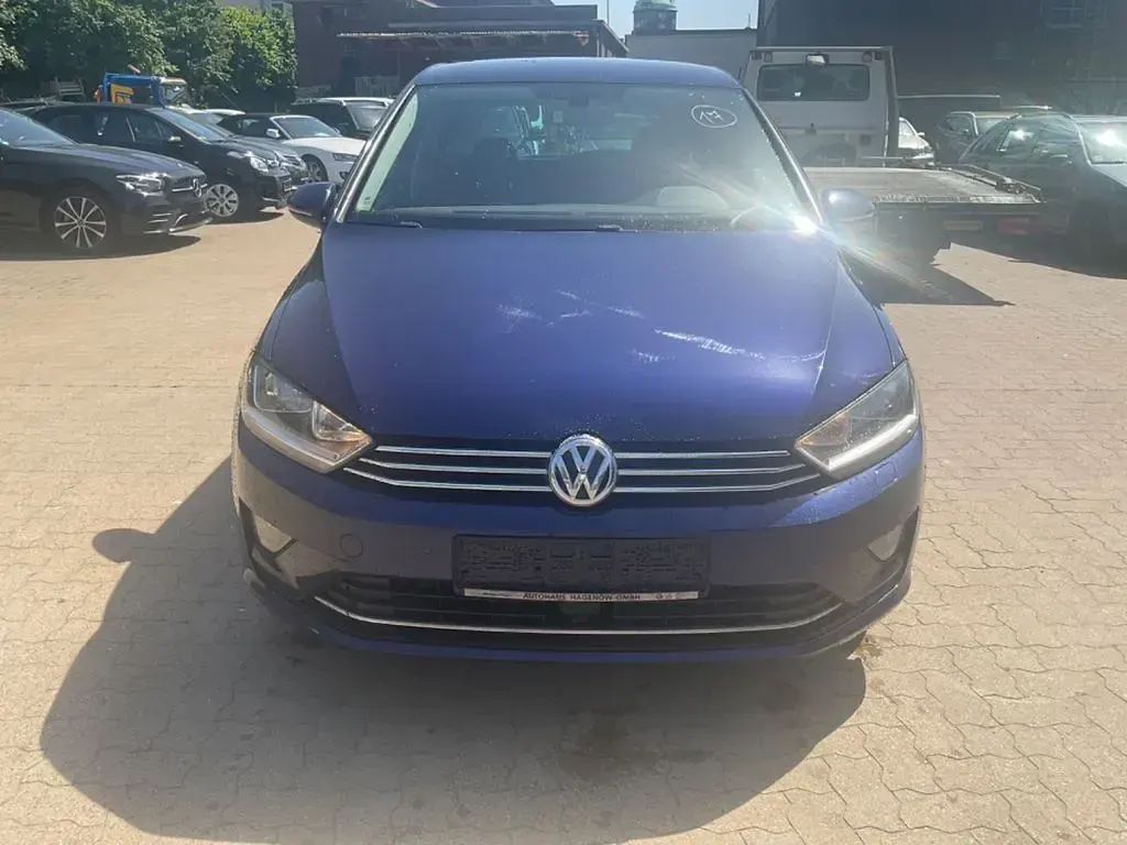 Gebraucht VW Golf Sportsvan 116 PS (85 kW) 2017 Blau Van / Kleinbus