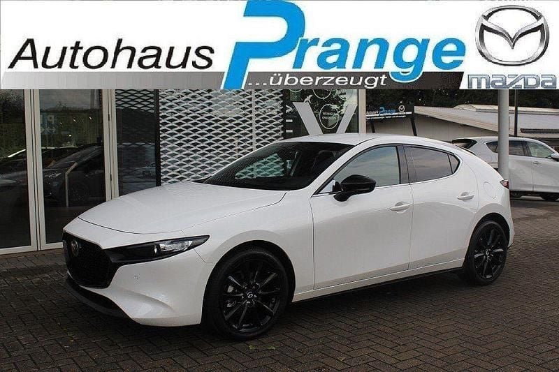 Arctic white Neu 2025 Mazda 3 Homura-Line Limousine | 26.485 € (Fairer Preis) - Bild 1/4