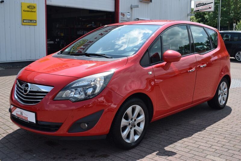Rot Gebraucht 2010 Opel Meriva Innovation Van / Kleinbus | 2.690 € (Superpreis) - Bild 1/4