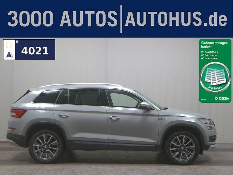 Steel grau Gebraucht 2021 Skoda Kodiaq SUV | 25.680 € (Superpreis) - Bild 1/4