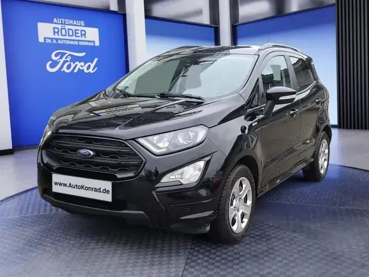 Agate black metallic Gebraucht 2023 Ford Ecosport ST-Line SUV | 23.490 € (Fairer Preis) - Bild 1/4