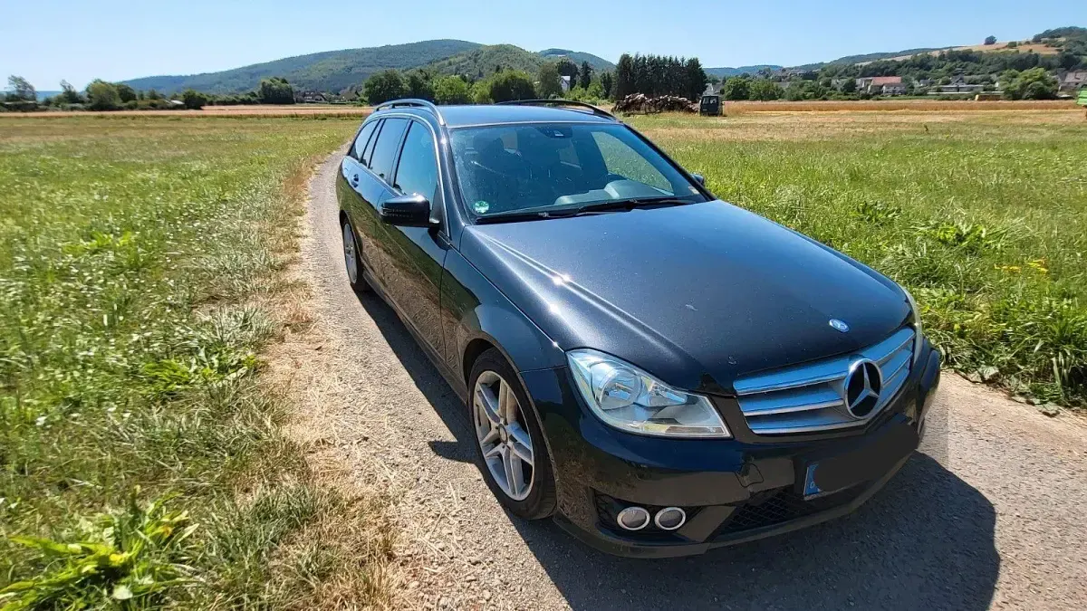 Gebraucht Mercedes C250 AMG line 204 PS (150 kW) 2012 Schwarz Kombi