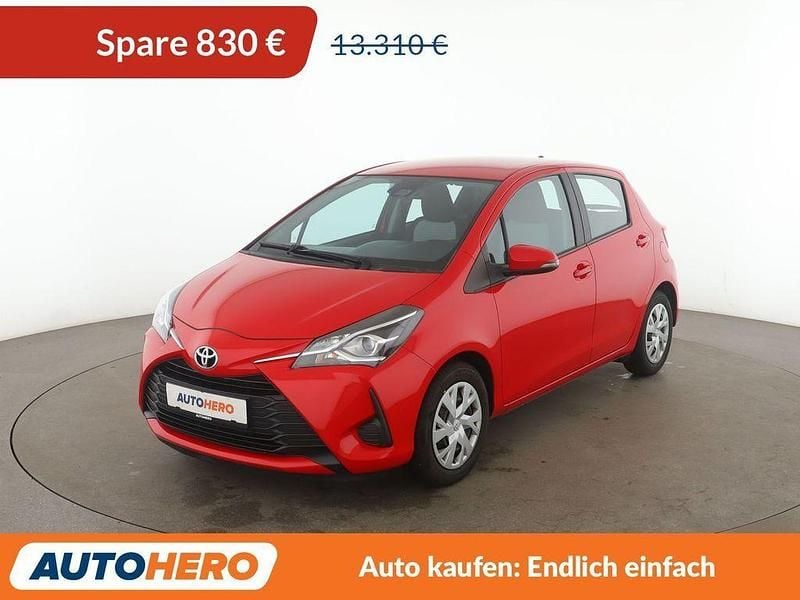 Rot Gebraucht 2019 Toyota Yaris Comfort Limousine | 12.480 € (Fairer Preis) - Bild 1/3
