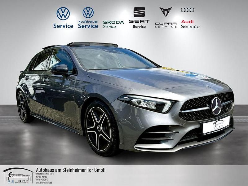 Grau Gebraucht 2020 Mercedes A250 AMG Limousine | 26.890 € (Fairer Preis) - Bild 1/4