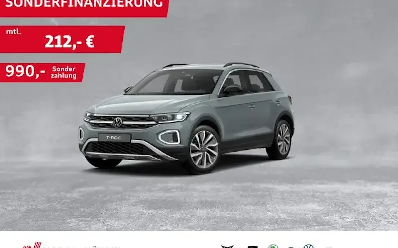 Gebraucht VW T-Roc Move 116 PS (85 kW) 2024 Blau SUV