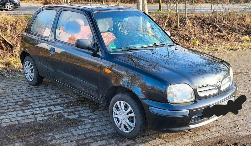 Schwarz Gebraucht 1998 Nissan Micra Kleinwagen | 350 € (Superpreis) - Bild 1/4