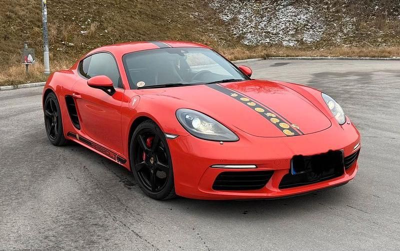Orange Gebraucht 2016 Porsche 718 Cayman S Coupé | 41.990 € - Bild 1/4