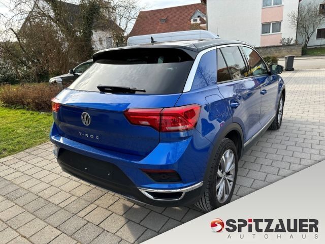 Gebraucht VW T-Roc Style 150 PS (110 kW) 2019 Blau SUV