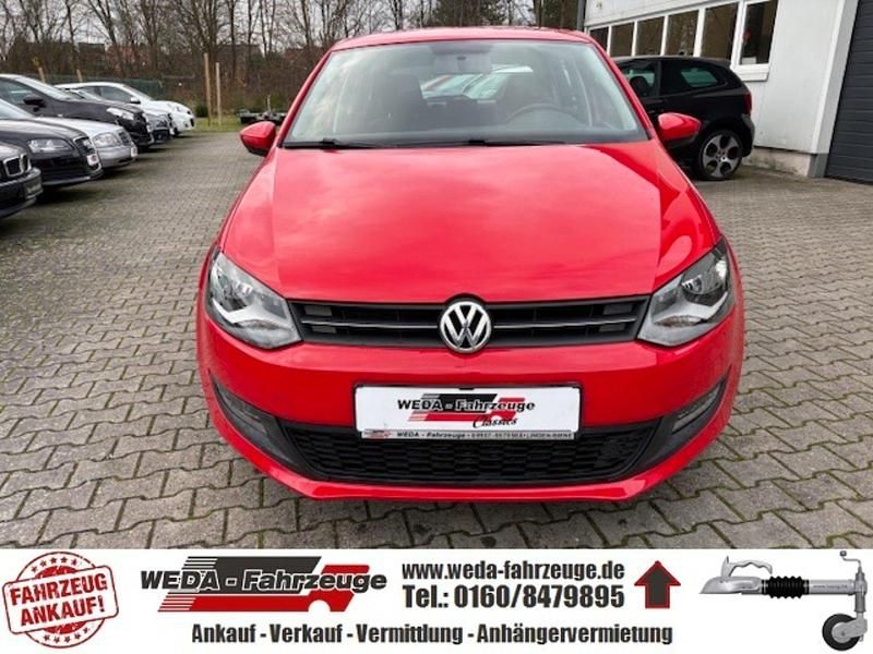 Gebraucht VW Polo Highline 86 PS (63 kW) 2009 Rot Limousine