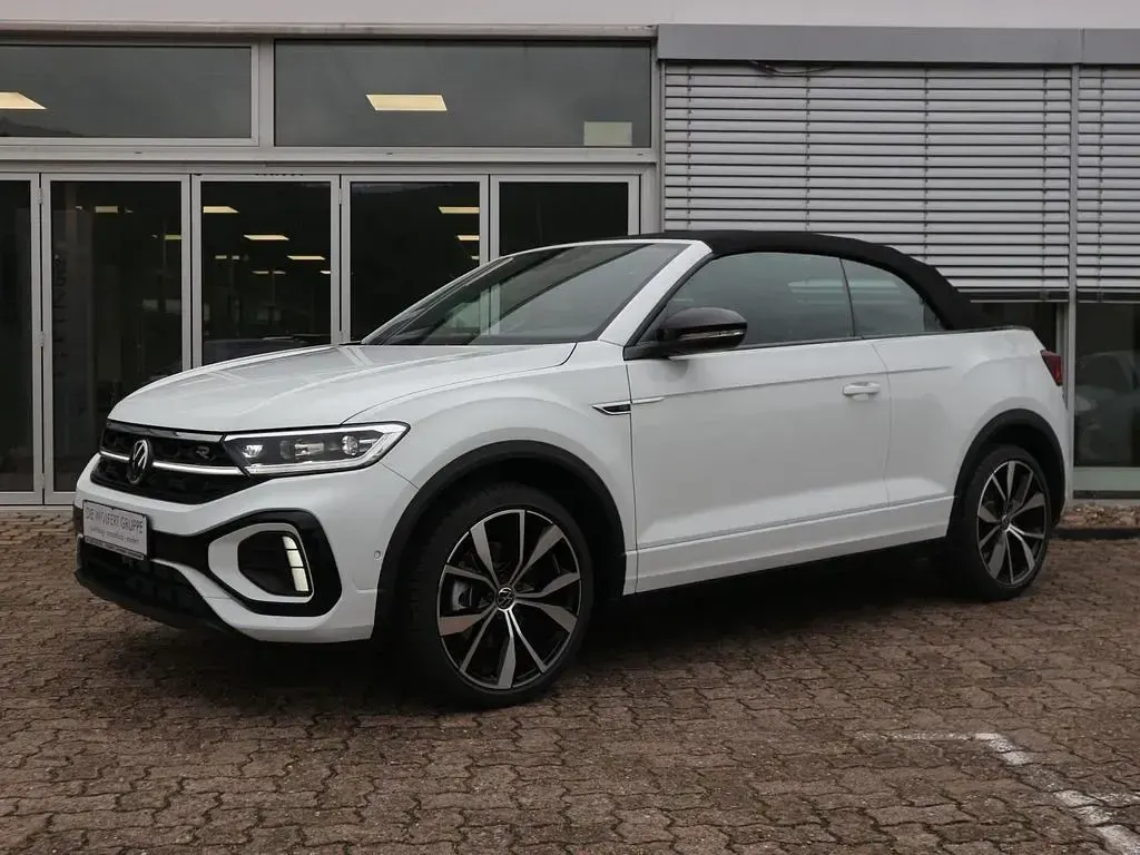 Neu VW T-Roc Cabriolet R-line 150 PS (110 kW) 2026 Weiß Cabrio