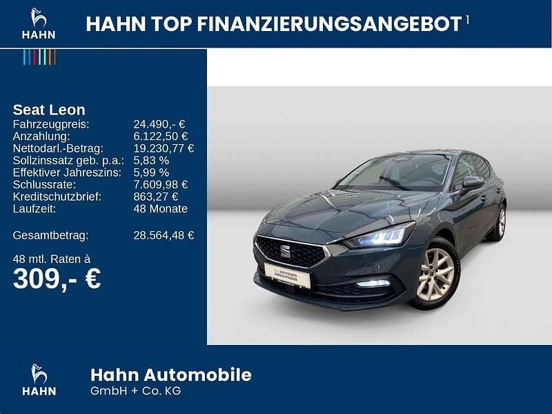 Neu Seat Leon Style 116 PS (85 kW) 2026 Blau Limousine