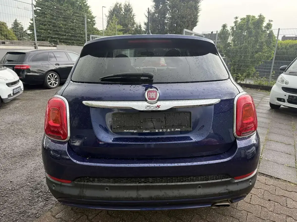 Gebraucht Fiat 500X Pop Star 110 PS (80 kW) 2015 Colore esterno (venezia blau) SUV