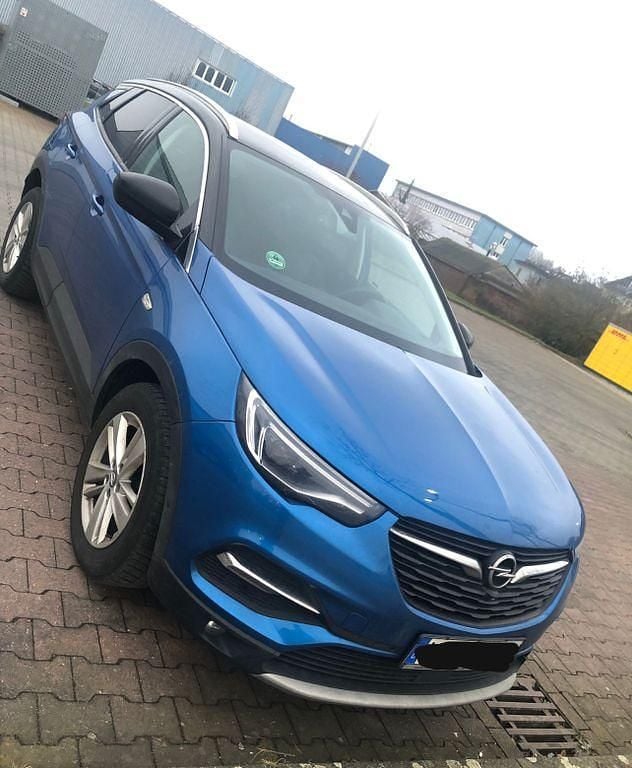 Gebraucht Opel Grandland X Design Edition 131 PS (96 kW) 2017 Blau SUV