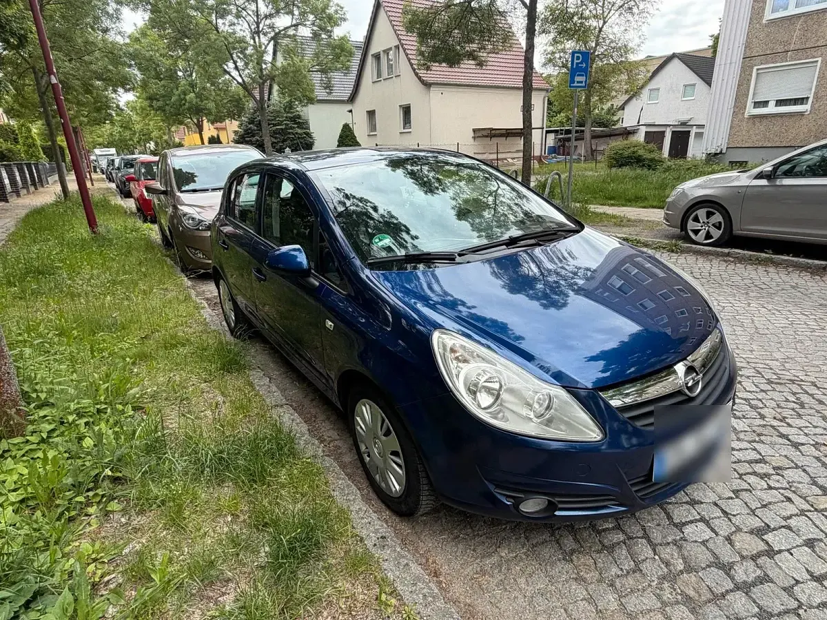 Gebraucht Opel Corsa 80 PS (58 kW) 2007 Blau Kleinwagen