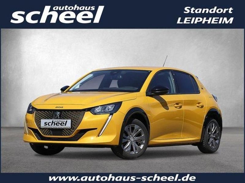 Gelb Gebraucht 2023 Peugeot e-208 Allure Kleinwagen | 21.390 € (Fairer Preis) - Bild 1/4