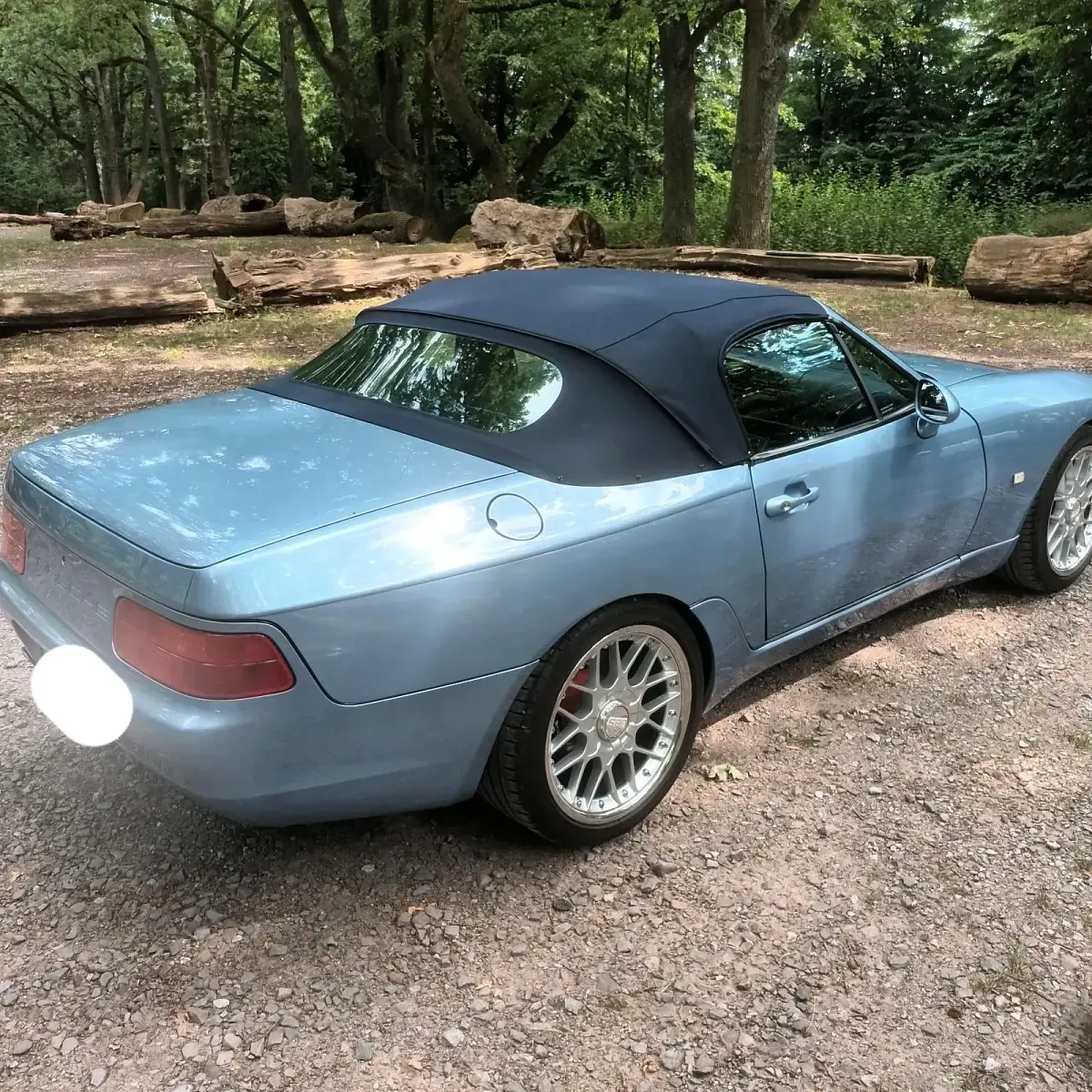Gebraucht Porsche 968 Cabriolet 240 PS (176 kW) 1991 Blau Cabrio
