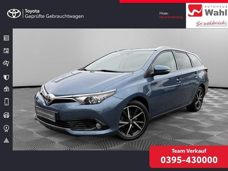 Blau Gebraucht 2017 Toyota Auris Touring Sports Edition-S Kombi | 11.900 € (Guter Preis) - Bild 1/4