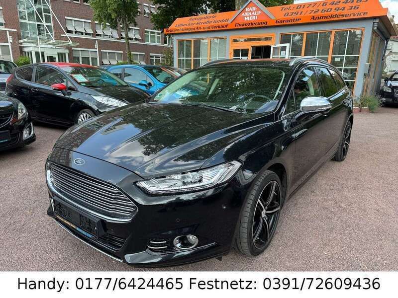 Schwarz Gebraucht 2015 Ford Mondeo Titanium Kombi | 13.990 € (Fairer Preis) - Bild 1/4