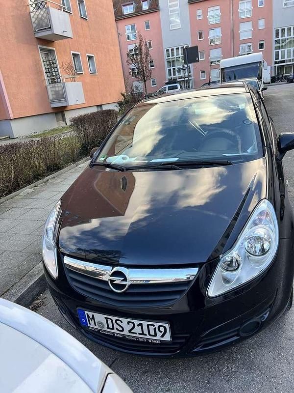 Gebraucht Opel Corsa Selection 60 PS (44 kW) 2009 Schwarz Kleinwagen