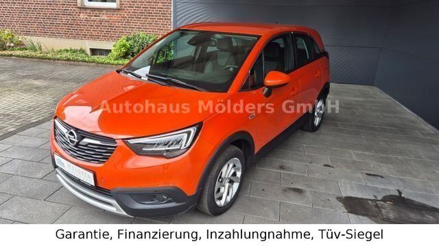Orange powerorangemetallic metallic Gebraucht 2020 Opel Crossland Innovation SUV | 15.450 € (Etwas zu teuer) - Bild 1/4