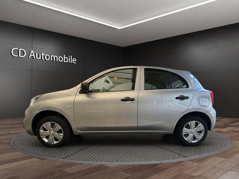 Gebraucht Nissan Micra Visia 80 PS (58 kW) 2016 Silber Kleinwagen