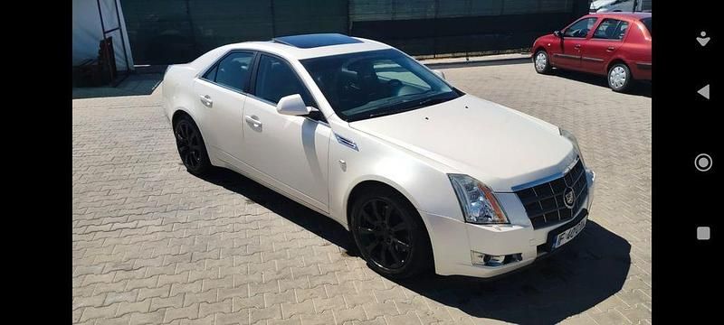 Weiß Gebraucht 2010 Cadillac CTS Limousine | 9.990 € - Bild 1/4