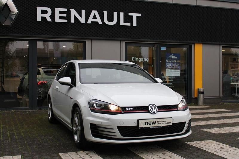 Weiß Gebraucht 2016 VW Golf VII GTI Limousine | 17.490 € (Superpreis) - Bild 1/4