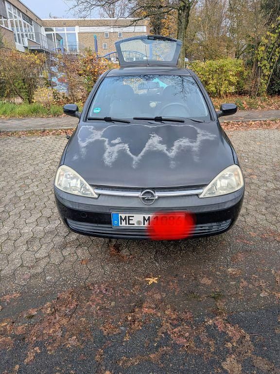 Schwarz Gebraucht 2002 Opel Corsa Eco Limousine | 590 € (Guter Preis) - Bild 1/1