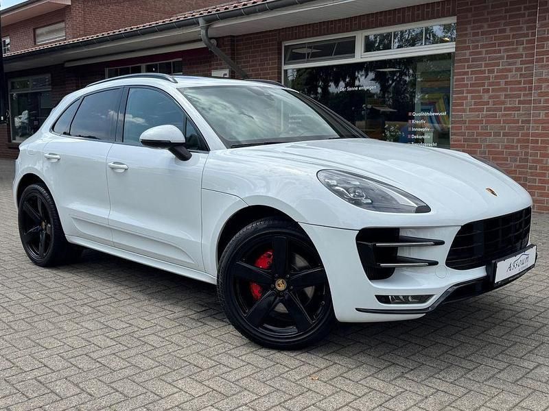 Weiß Gebraucht 2017 Porsche Macan Turbo SUV | 39.999 € (Superpreis) - Bild 1/4