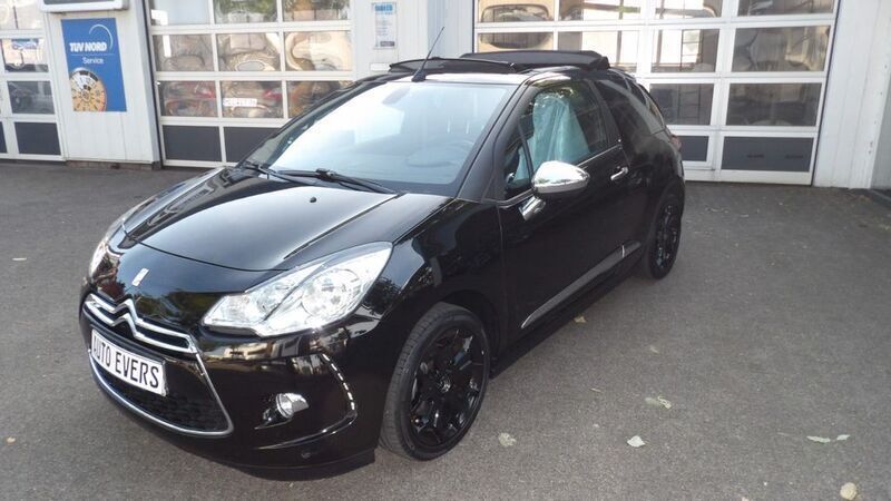 Schwarz Gebraucht 2013 Citroën DS3 Cabriolet Sport Chic Cabrio | 6.950 € (Fairer Preis) - Bild 1/4